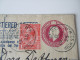 Registered Letter 1925 Notting Hill - Nienburg 6 Stempel / Six Cancels. Bahnpoststempel Hannover - Wilhelmshaven Zug 132 - Storia Postale