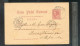 Entier Postal Santiago1888 Pour La France - 1850-1931