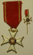 Pologne Poland 1944 " Order Of Polonia Restituta " Knight´s Cross Gold Plated + Miniature + Original Box - Altri & Non Classificati