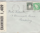 épée - Irlande - Lettre De 1941 - Avec Censure - Oblitération Gail Limh - Lettres & Documents