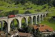 SUISSE FRUTIGEN Rampe Nord De La Ligne BLS Du Lötschberg Loco Re 4/4 SBB-CFF En 2007 Détails  2ème Scan - Trains