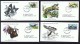 1978  Endangered Animals: Butterfly, Geckos, Flying Foxes, Kestrels     WWF FDCs With Inserts - Mauritius (1968-...)