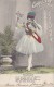 Poste Et Facteurs - Femme  Factrice Tutu - Gratuliere Zum Neuenjahr - Postmarked Coln 1905 - Poste & Facteurs