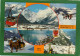 AUSTRIA - Tirol  940m    Wintersportort Pertisau Am Achensée  . CPM  Multivues  Année  1977 - Pertisau