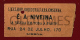 PORTUGAL - LISBOA - CARRIS DE FERRO - 1900 OLD TRAM TICKET - Europa