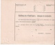 HONGRIE - BULLETIN EXPEDITION COLIS POSTAUX GARE BANHOF PRAGUE PRAHA POUR SUISSE ZURICH 1899 - Paquetes Postales