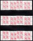 Canada MNH Complete Set Of Plate Blocks (36 In Total) Third Issue Of Centennial (Red) Postage Dues - Port Dû (Taxe)