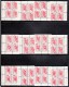 Canada MNH Complete Set Of Plate Blocks (36 In Total) Third Issue Of Centennial (Red) Postage Dues - Portomarken