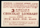 Chocolat LOMBART  N° 90 Maine Et Loire Abbaye De Fontevrault - Lombart