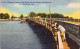 Fishing Off John's Pass Bridge On The Greater Gulf Beaches, St. Petersburg, Florida - St Petersburg