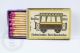 Old Advertising Matchbox/ Matches - Old Electric Tramway/ Elektrische Straßenbahn Berlin 1881 - Cajas De Cerillas (fósforos)