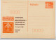 DDR P86II-8a-88 C13 Postkarte Zudruck FACHKOLLOQUIUM HOLZKONSTRUKTIONEN Eisenach 1988 - Cartes Postales Privées - Neuves