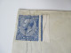 GB 1928 Einfachfrankatur 2 1/2 Pence Mit Bogenrand Rechts! - Covers & Documents