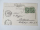 Bildpostkarte 1903 Winterthur Stadtkirche Verlag Caspar Studer & Co No 1354. 6 Stempel / Six Cancels. Waagerechtes Paar! - Winterthur