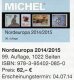 MICHEL Nord-Europa 2014/2015 Katalog Neu 62€ Band 5 Nordeuropa Stamp Danmark Eesti Soumi FL Latvia Litauen Norge Sverige - Autres & Non Classés