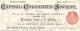 1880 Capital Guarantee Society Queen Victoria St London Promissory Notes Of 5£ Sterling Billet à Ordre With Fiscal Stamp - Reino Unido