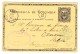 Kolumbien - UPU Ganzsache Bogota 1892 Nach Anvers B - Bedruckt Mit Briefmarken Angebot - Ligne D - Colombie