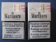 2 Etuis à Cigarettes Vides MARLBORO ROUMANIE - Porta Sigarette (vuoti)