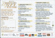 Carte Pub VAULX-en-VELIN 69, A Vaulx JAZZ (5 - 15 Mars 2008) Centre Culturel Communal Ch. Chaplin ( Programmation) - Vaux-en-Velin