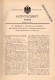 Original Patent -  Fr. Grossmann In Preußlitz B. Bernburg , 1892 , Schächte Für Schwimmendes Gebirge , Bergbau !!! - Historische Dokumente