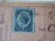 Bank Check Chemical National Bank 1882. New York. Mit Fiskalmarke. 87 Dollars - Other & Unclassified