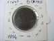 USA US 1 ONE LARGE  CENT 1854 ROTATED 90 DEGREE BRAIDED HAIR RARE   LOT 30 NUM 8 - 1840-1857: Braided Hair