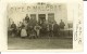 Carte Photo Groupe De Militaires Devant Le Café MALGRAS   6288 - Autres & Non Classés