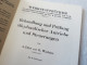 A.Dürr/O.Wachter "Behandlung Und Prüfung ölhydraulischer Antriebe Und Steuerungen" Nr. 118 Der Werkstattbücher - Technical