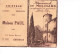 Calendrier Publicitaire 1937  Maison Paul 15 Cours Berriat Grenoble  Et De  Molinard Parfumeur De Provence  Petit Format - Grand Format : 1921-40