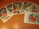 Christmas Artist Signed MNG Colorful  Unusual Postcards,  Carte Postale   Cpa Ak Old - Otros & Sin Clasificación