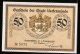 Billet De Nécessité Ueckermünde 1921, 50 Pfennig, Stadtwappen, Château - Lokale Ausgaben