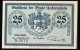 Billet De Nécessité Ueckermünde 1921, 25 Pfennig, Stadtwappen, Ziegelei - Lokale Ausgaben