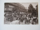 Ansichtskarte 1909 Paris Place De L'Opera Et Boulevard Des Italiens. Pferdekutschen / Alte Autos / Oldtimer - Plazas