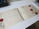 Delcampe - Registered Letter 1955 Großes Format 4 Fach Gesiegelt. Sealed. Zollfrei. Interesting Letter - Covers & Documents