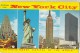 BF17819 New York City Multi Views USA Front/back Image - Panoramic Views