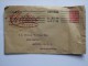 GB GEORGE V DOWNEY COVER WITH CHELTINE FOODS LOGO GARTHMYL AND WELSHPOOL MARKS - Covers & Documents