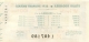 BILLET DE LOTERIE NATIONALE  1938 SIXIEME TRANCHE - Billets De Loterie