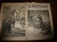 1898 LE PETIT PARISIEN : Le Sextuple Assassinat De Nassandres En Description Par Texte Et Dessins Scèniques - Le Petit Parisien