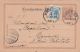 AUTRICHE : Entier Postal Avec Affranchissement Complémentaire, Oblitéré WIEN 1/1 Le 20.9.1899 à Destination De Genève - Autres & Non Classés