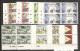 1975 Isola Di Man ANNATA,  YEAR  4 Annate Di 16v. (43/46, 51-62) In Quartina MNH** Bl.4 - Isola Di Man