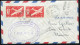 OCÉANIE - PA N° 8 (2) / LETTRE AVION DE PAPEETE LE 31/10/1947, POUR NOUMÉA, 1ére LIAISON TRAPAS - TB - Covers & Documents