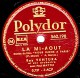 78 Trs - Polydor 560.198 - état TB - RAY VENTURA - LA MI-AOUT - CHIQUITA MADAME - 78 T - Disques Pour Gramophone