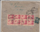 KING MICHAEL, STAMPS ON REGISTERED COVER, 1947, ROMANIA - Lettres & Documents