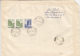 STAMPS ON REGISTERED COVER, NICE FRANKING, ICON, EMINESCU MONUMENT SPECIAL POSTMARK, 1994, ROMANIA - Briefe U. Dokumente