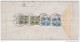 SI53D Cina China Chine Busta Cover Tientsin 23/12/1941 Japan Japanese Occupation - 1932-45 Manciuria (Manciukuo)