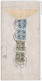 SI53D Cina China Chine Busta Cover Tientsin 23/12/1941 Japan Japanese Occupation - 1932-45 Mandchourie (Mandchoukouo)