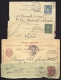 LOT DIVERS 10 ENTIERS POSTAUX- CATES POSTALES- CARTES LETTRES ET BANDES JOURNAUX- ETAT MOYEN- POUR ETUDE- 4 SCANS - Lots Et Collections : Entiers Et PAP