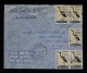 " Openbiill  (stork) " Birds Oiseaux Aves Pajaros 5x 1.50AGS Angola Portugal Cover 1951 #5038 - Autres & Non Classés