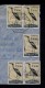 " Openbiill  (stork) " Birds Oiseaux Aves Pajaros 5x 1.50AGS Angola Portugal Cover 1951 #5038 - Autres & Non Classés