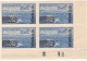 SI53D Cina China Chine Quartina Block Of 4 Board Sheet 1948 MNH - 1912-1949 Republic